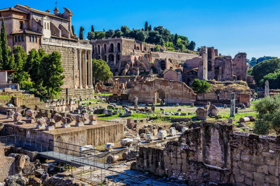Rome: Colosseum, Ancient Rome and Catacombs Tours & Tickets - Timing, meeting points, and transport details