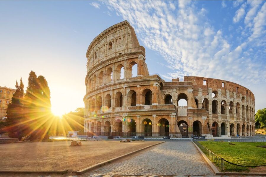 Rome: Colosseum, Ancient Rome and Catacombs Tours & Tickets - Entering the Colosseum on a timed ticket