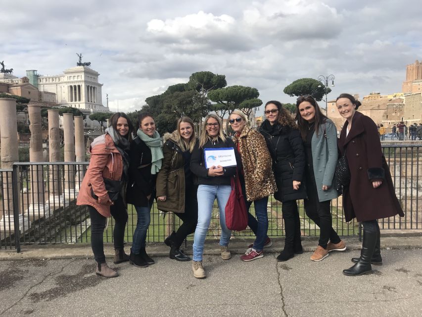 Rome: Colosseum and Roman Forum Small Group Tour in German - What the $99 price buys you