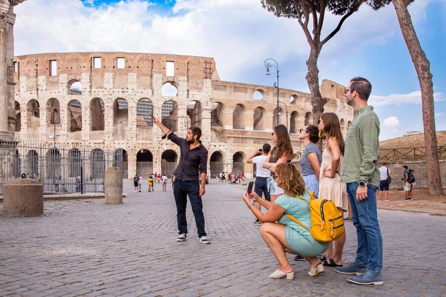 Rome: Colosseum Arena Access and Ancient Rome Guided Tour - Heat, rain, and the practical side of the walk