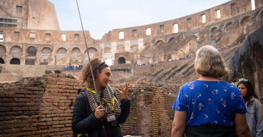 Rome: Colosseum, Arena & Ancient City Guided Tour - Palatine Hill and the imperial side of Rome