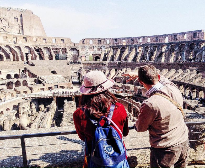 Rome: Colosseum, Arena and Ancient Rome Private Guided Tour - Timing, meeting point, and what to carry