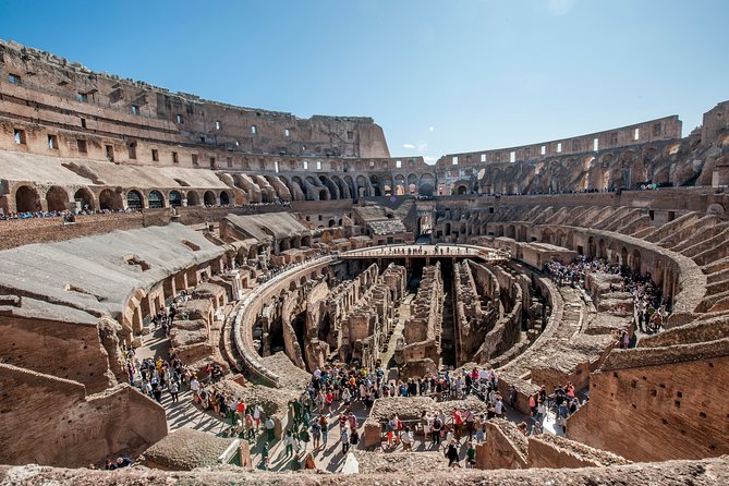 Rome: Colosseum Arena Floor, Roman Forum and Palatine Hill Tour - Practical details that can save your booking