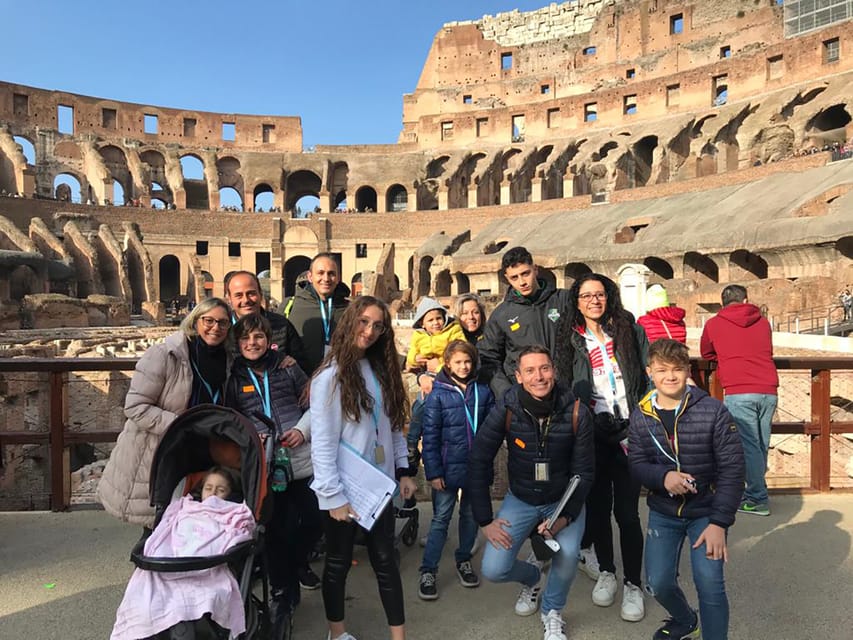 Rome: Colosseum Arena Floor, Roman Forum & Palatine 10 pax - Key points to know before booking