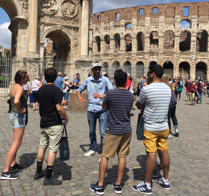 Rome: Colosseum Arena Guided Tour with Roman Forum Option - What You Learn Inside the Colosseum