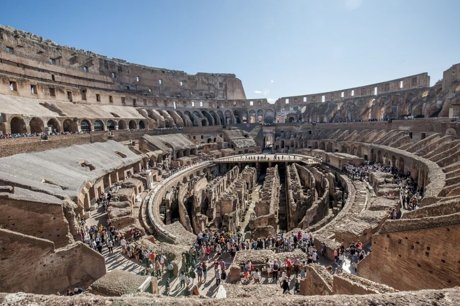 Rome: Colosseum Arena, Roman Forum & Palatine Tour - One hour inside the Colosseum