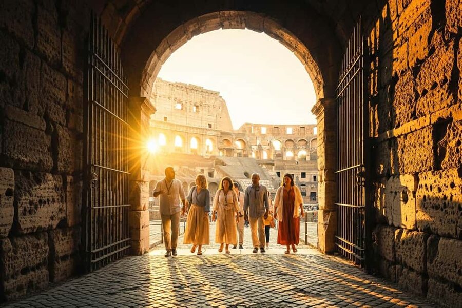 Rome: Colosseum Arena Twilight Tour & Imperial Forum Visit - Key points to know before booking