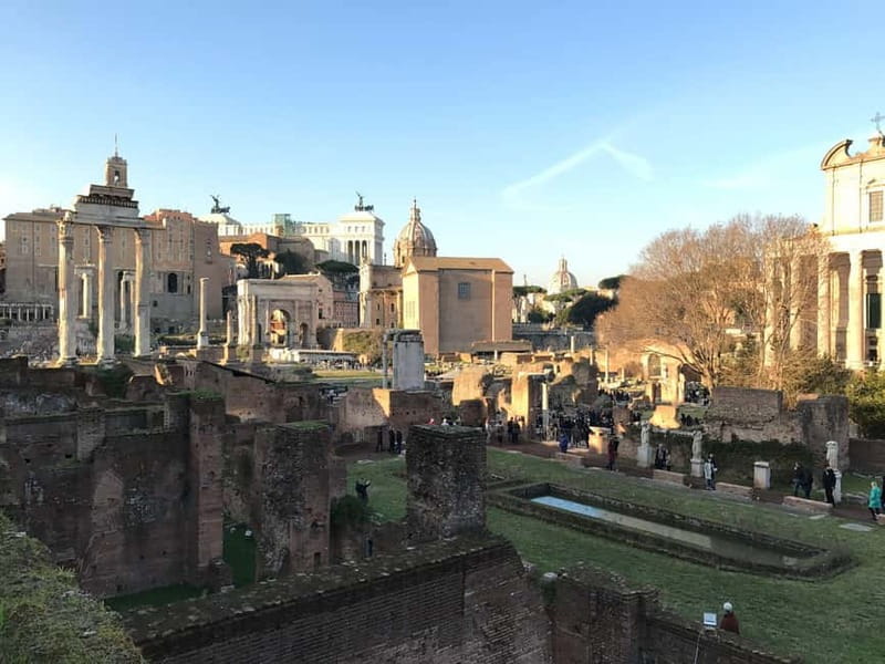 Rome: Colosseum-Forum Visit with Open-Top Bus & Arena option - The Roman Forum and Palatine Hill on your own schedule