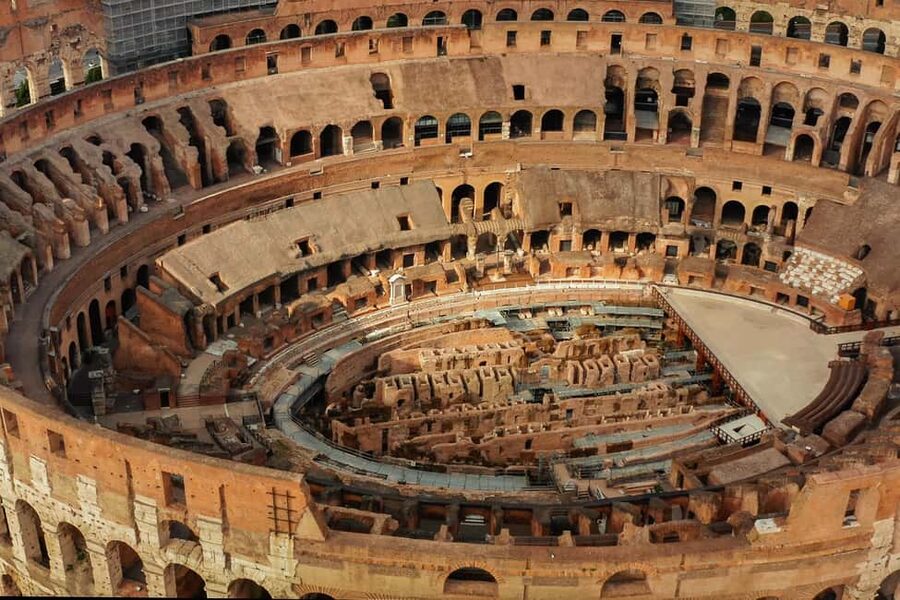 Rome: Colosseum, Palatine Hill, and Forum Guided Experience - Ending near Trajan’s Column
