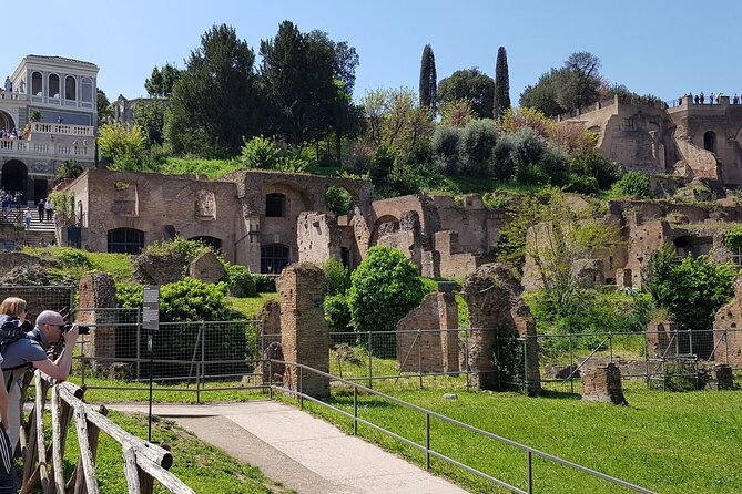 Rome: Colosseum, Palatine Hill and Roman Forum Guided Tour - The imperial residences on Palatine Hill