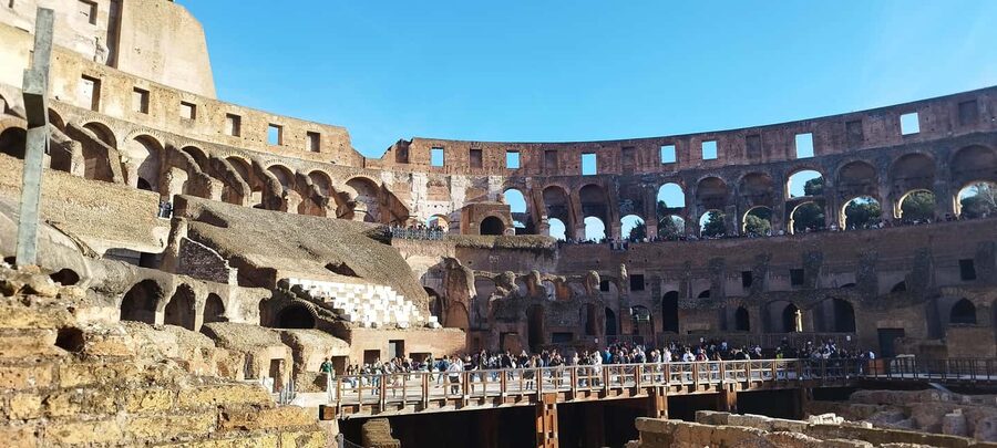 Rome: Colosseum Private Tour - Inside the first and second rings