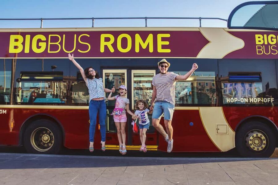 Rome: Colosseum, Roman Forum, Palatine Hill & Hop-on Hop-off - Four digital walks for Rome beyond the main route