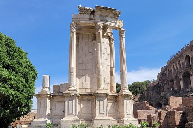 Rome: Colosseum, Roman Forum & Palatine Hill Visit + Audio Guide - Walking through the Roman Forum