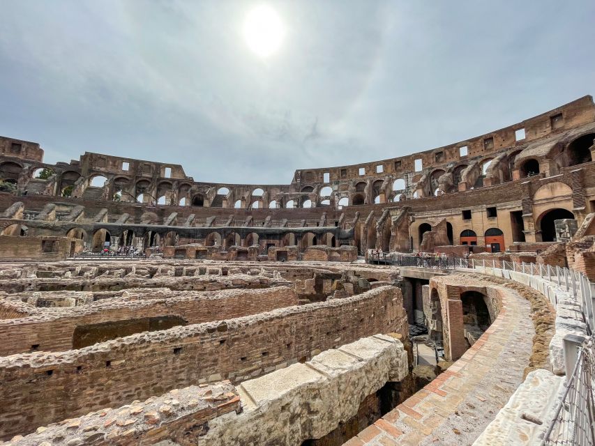 Rome: Colosseum Tour with Access to the Gladiator Arena - Ground floor, second tier, and the best views