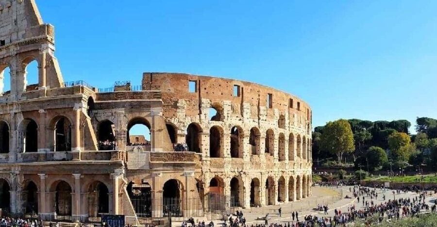 Rome: Colosseum Tour with Underground and Arena Floor Access - Walking across the Arena floor