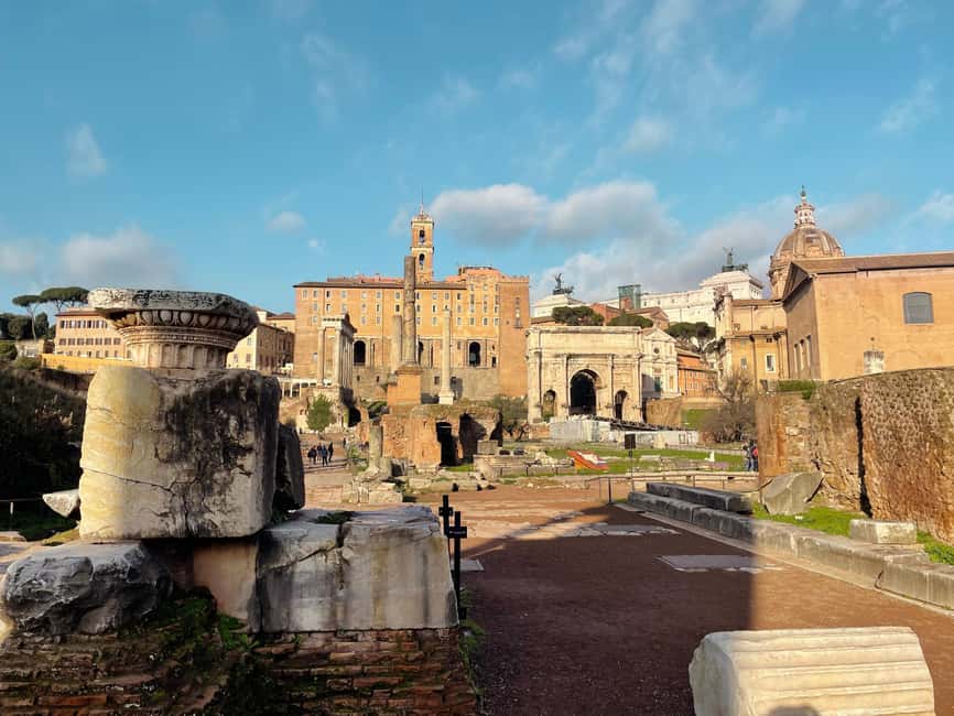 Rome: Colosseum Underground and Arena Tour - Entering the upper tiers for a different view