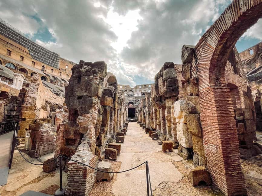 Rome: Colosseum Underground and Arena Tour - What the $94 price really buys