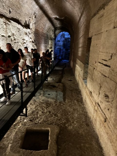 Rome: Colosseum Underground Private Tour with Forum Access - The arena floor, where the spectacle happened