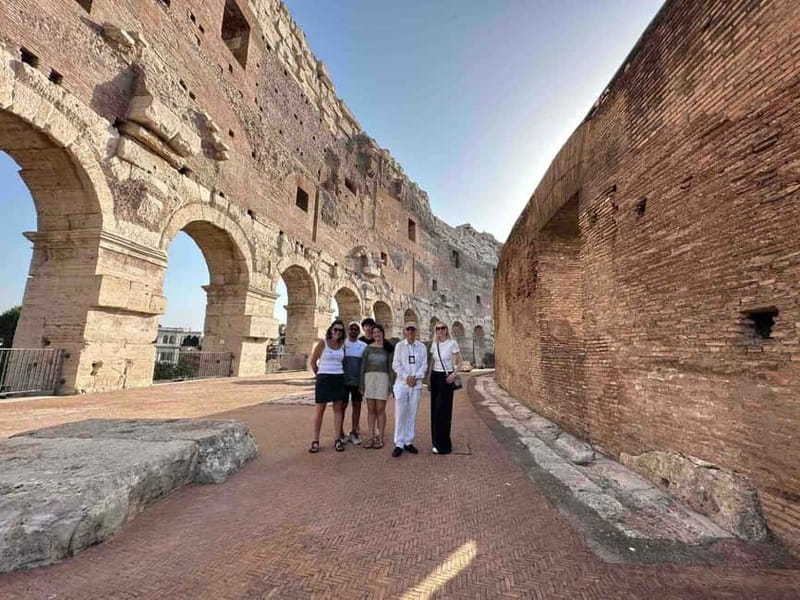 Rome: Colosseum VIP Top Floor 7 Pax Tour - At a glance: what makes this Colosseum visit different