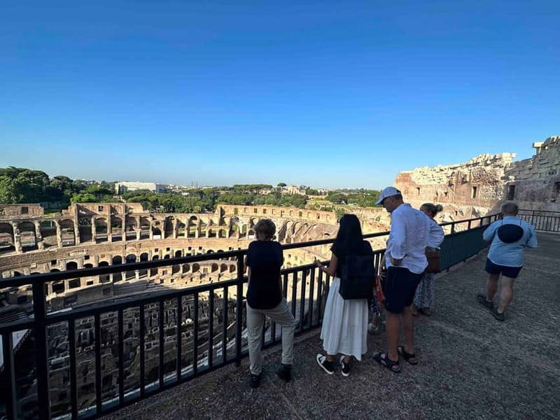 Rome: Colosseum VIP Top Floor 7 Pax Tour - Why an early departure can change the mood