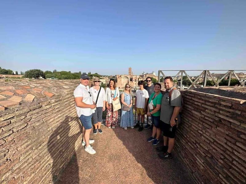 Rome: Colosseum VIP Top Floor 7 Pax Tour - Exploring the Roman Forum and Palatine Hill on your own