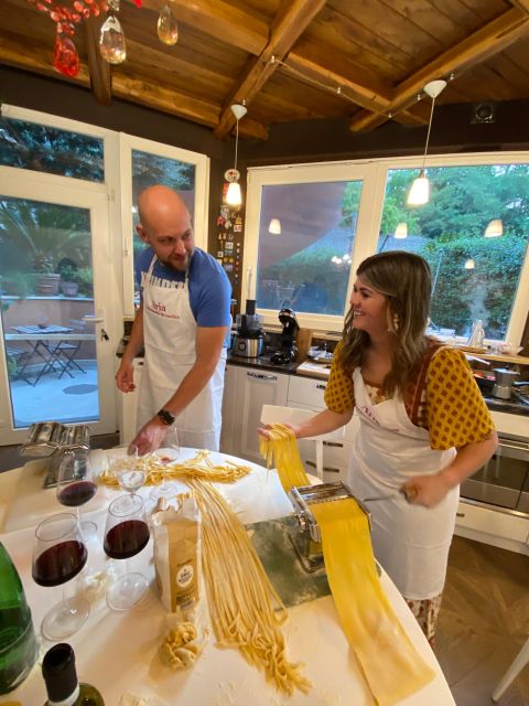 Rome - Cooking Experience in a Roman family in Trastevere - Starting with Roman antipasti and local wine