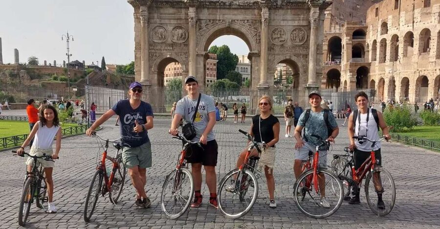 Rome: Cycling through Eternity - Starting beside the Colosseum and Circus Maximus