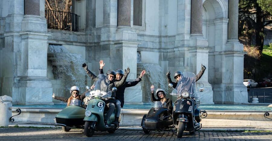 Rome: Day and Night Private Vespa Tour with Hotel Pickup - Why a Vespa Sidecar Works Well in Rome