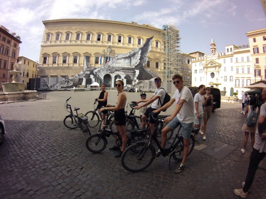 Rome: E-Bicycle Tour - The classic route: fountains, piazzas, and St. Peter’s
