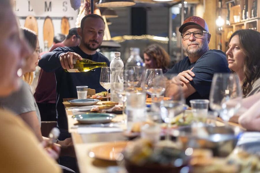 Rome: E-Bike Night Tour with Food and Wine Tasting - Theatre of Marcellus and the Jewish Ghetto