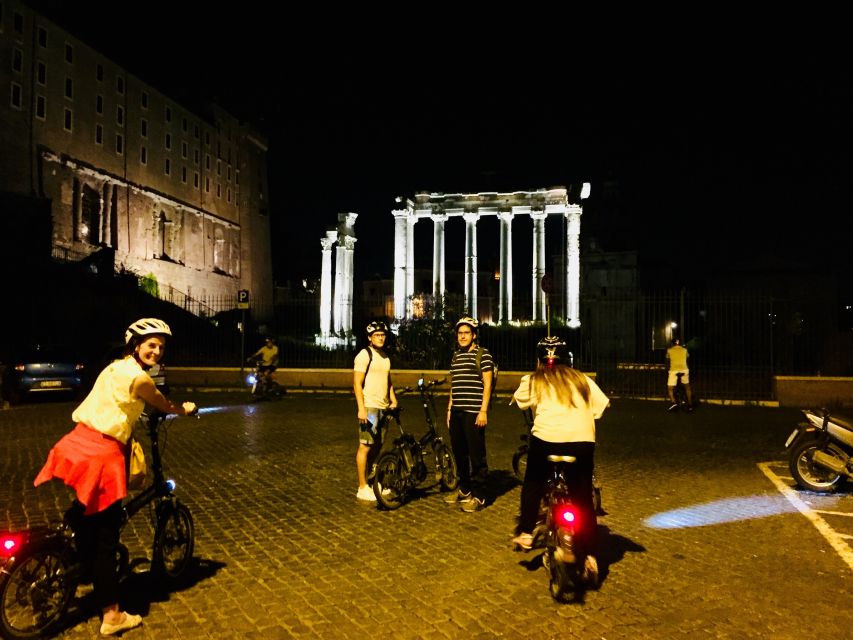 Rome: E-Bike Night Tour with Food and Wine Tasting - Campo de’ Fiori and the Vatican