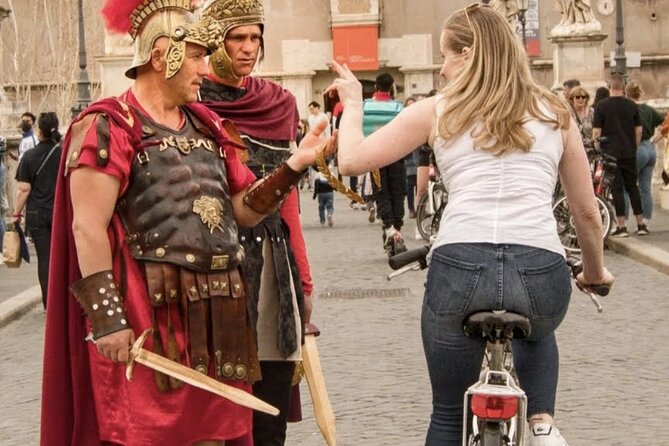 Rome : E-Bike on the Tiber, Family Tour (95% Cycle Path) - One hour at St. Paul’s Basilica