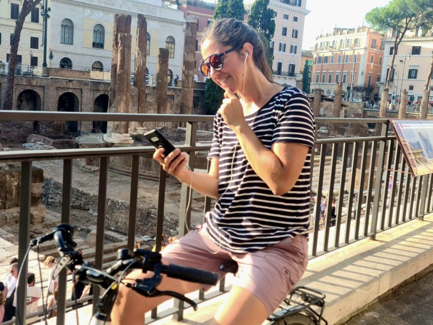 Rome: E-Bike Rental with Audio Guide - Cycling through Rome: the part to take seriously