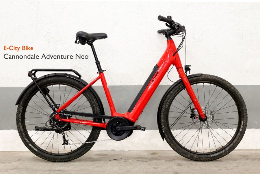 Rome: E-Bike Rental with Helmet and U-Lock - Cannondale city bike or Ghost mountain bike