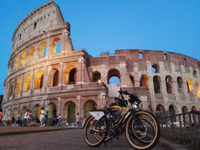 Rome: E-Bike Sunset Tour with Pizza Option - What the riding is really like in Rome