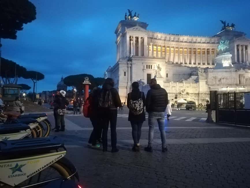 Rome: E-Bike Sunset Tour with Pizza Option - Starting near the Colosseum