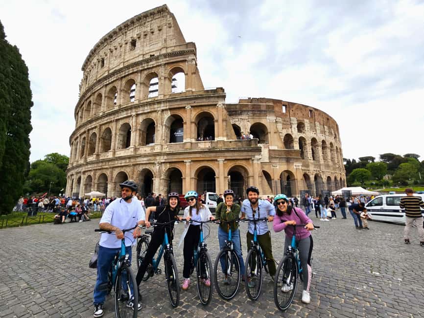 Rome E-Bike Tour with a local! (and a traditional snack) - Why an e-bike makes sense in Rome