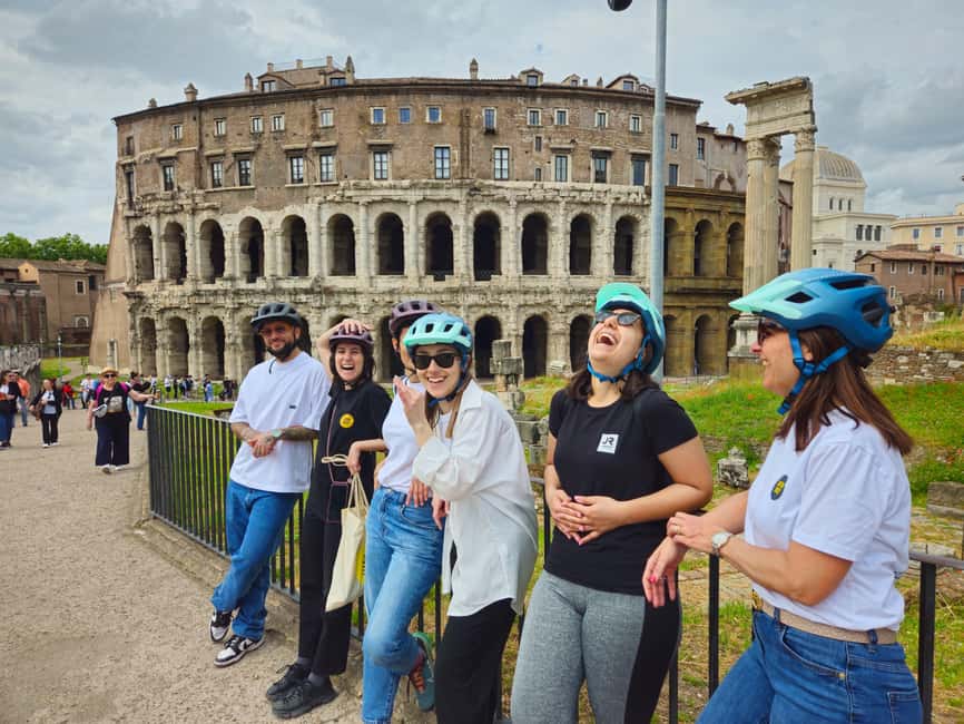 Rome E-Bike Tour with a local! (and a traditional snack) - Major sights without a rushed checklist
