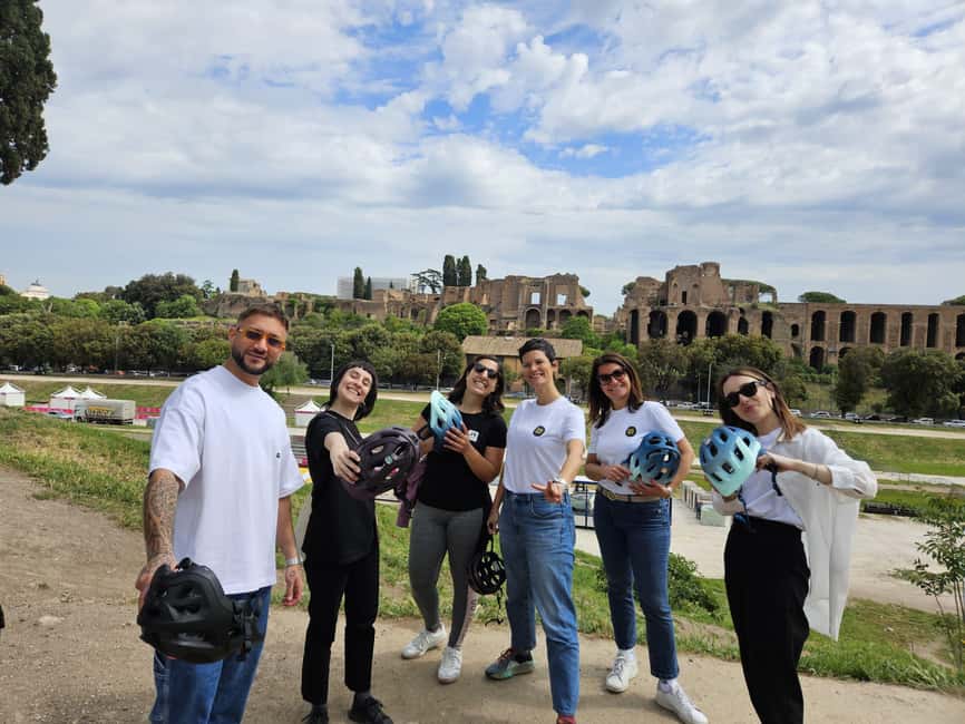 Rome E-Bike Tour with a local! (and a traditional snack) - Quiet lanes and local shortcuts