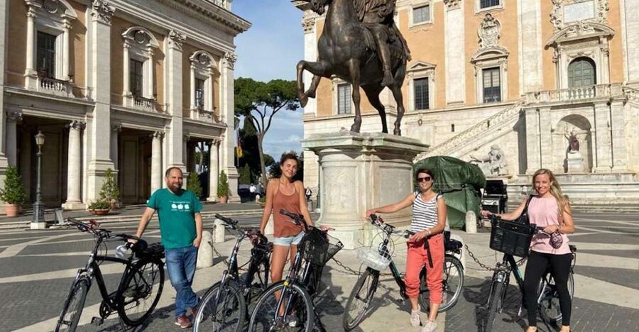 Rome: E-Bike Tour with Locals in German language - Why an e-bike works well in Rome