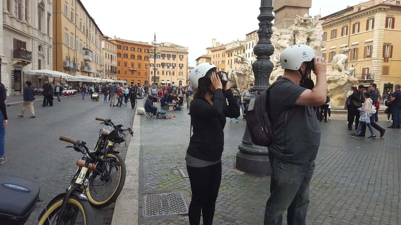 Rome: Early Morning eBike Tour - The Pantheon and Piazza Navona