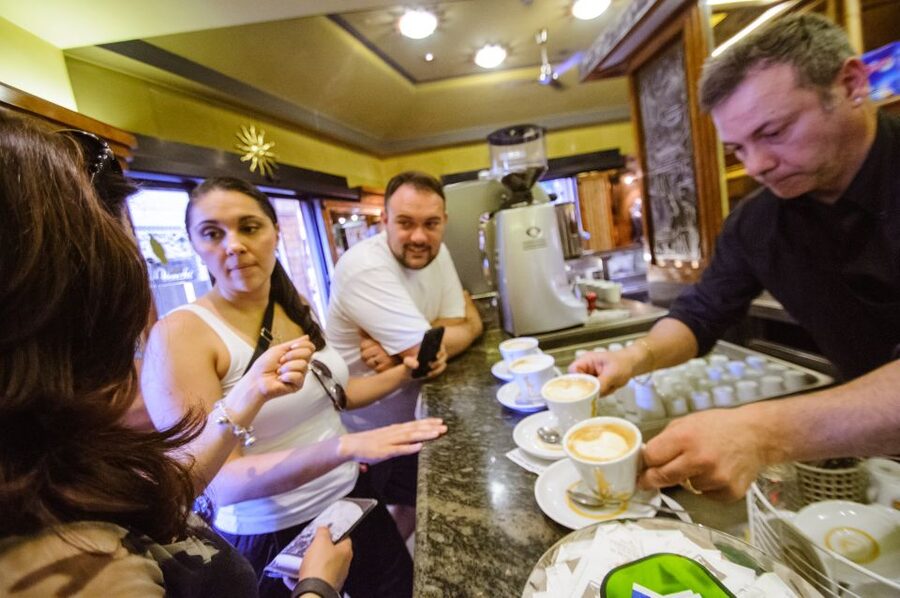 Rome: Espresso, Gelato and Tiramisù Tasting Tour - Sant’Eustachio and the art of a short espresso
