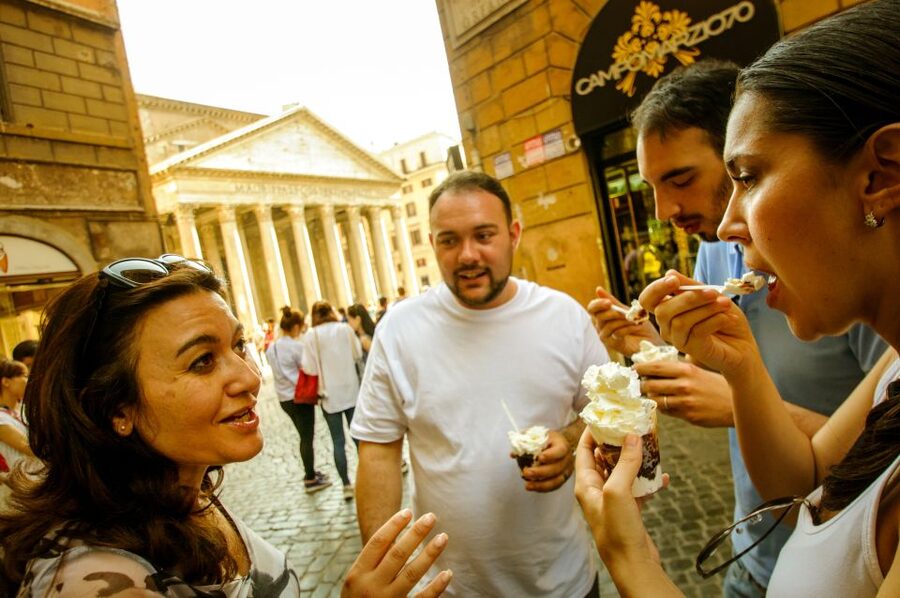 Rome: Espresso, Gelato and Tiramisù Tasting Tour - Tiramisu, street food, and the final sweet course
