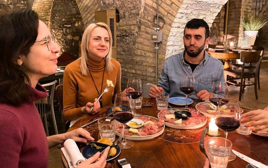 Rome: Exclusive Candlelight dinner in Agrippa's Roman Bath - Wine pairings and the food lesson