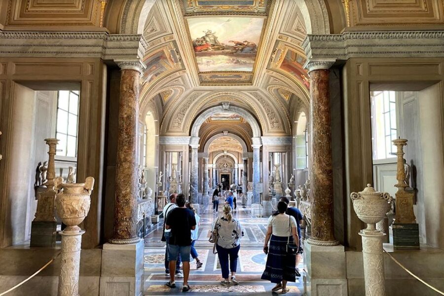 Rome: Express Early Morning Sistine Chapel Small Group Tour - Entering the Vatican Museums
