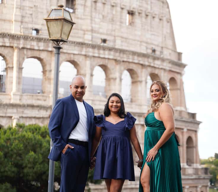 Rome: Express Photoshoot Experience - Trevi Fountain and the Pantheon