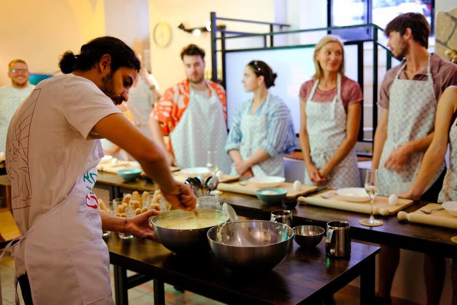 Rome: Family-Friendly Pasta and Tiramisu Cooking Class - Eating what you made