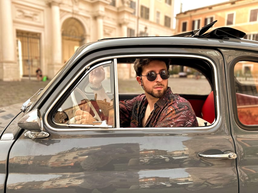 Rome: Fiat 500 private tour with a roman - Why a Fiat 500 makes sense in Rome