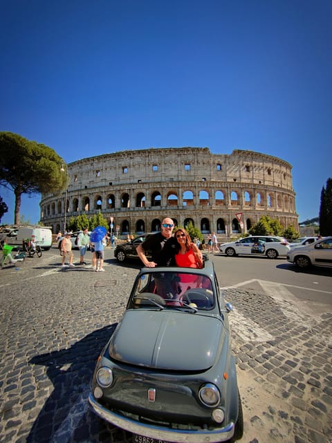 Rome: Fiat 500 private tour with a roman - How much value do you get for $124.61?