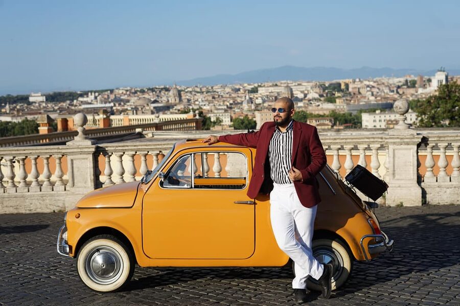 Rome Fiat 500 Tour with Professional Photoshoot - Key points at a glance